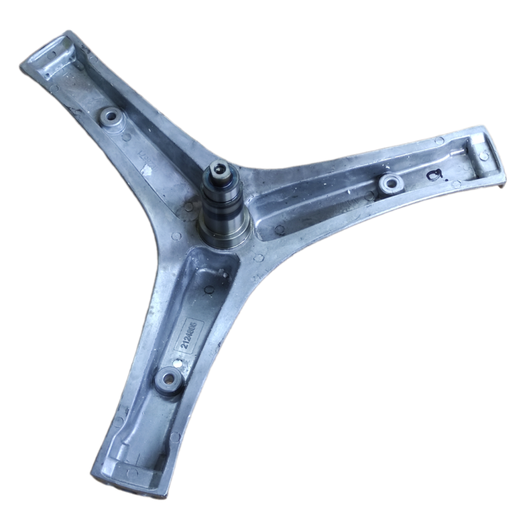 Skalbimo mašinos HISENSE/GORENJE būgno kryžmė,orig.Salnikas 80mm  x 45mm x11.5mm,guoliai 6206,6207 užsisakomi atskirai. Skalbimo mašinų kryžmės